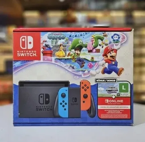Nintendo Switch Mario Bros Originais Lacrados Pronta Entrega Loja Física