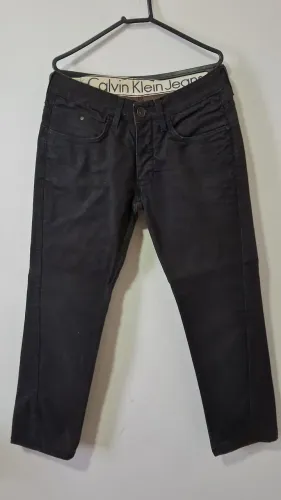CALÇA CALVIN KLEIN PRETA MASCULINA