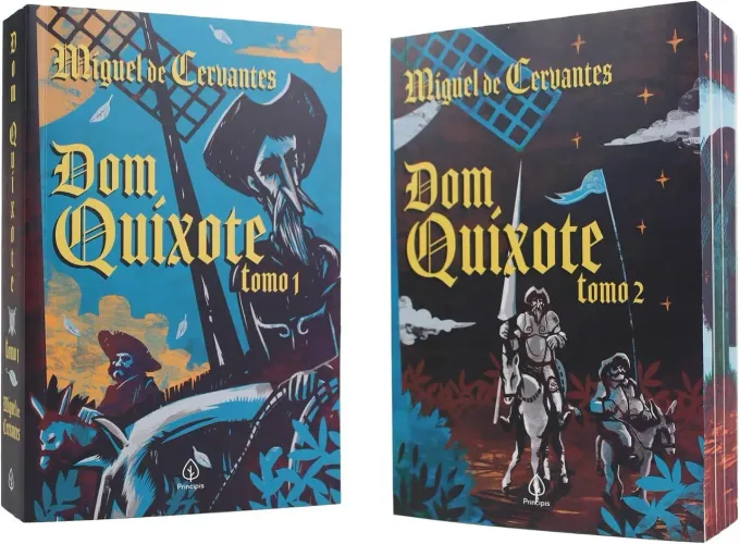 Livro Dom Quixote 1 e 2 Texto Integral Livro Novo.