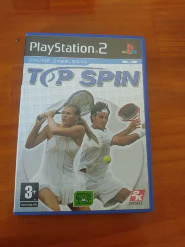 Top Spin PS2 Europeu PAL