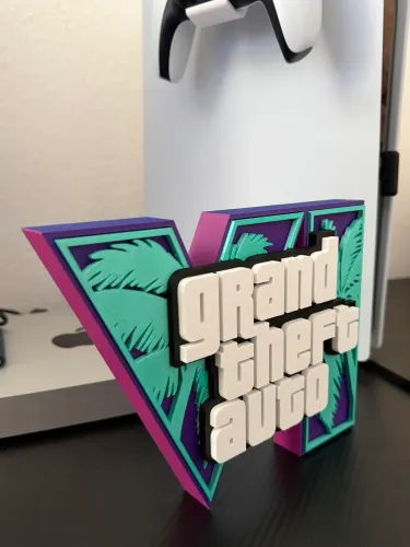 GTA 6 GTAVI Logo 200x155mm