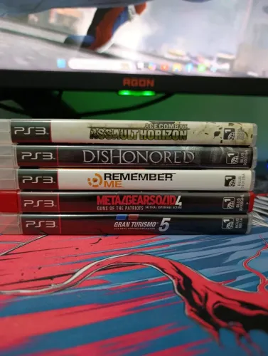 Lote de Jogos PlayStation 3 com 5 jogos