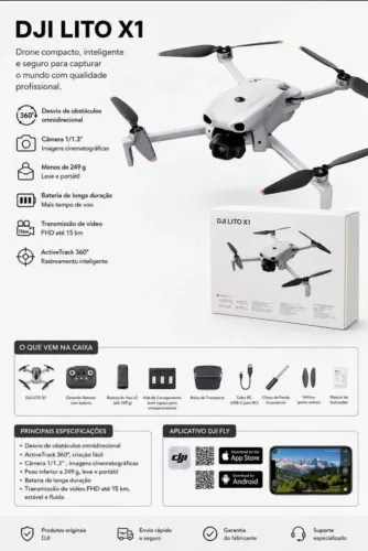 Drone DJI LITO X1 fly more combo