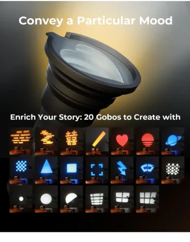 Led RGB Smallrig RF10C  - 20 filtros para você projetar