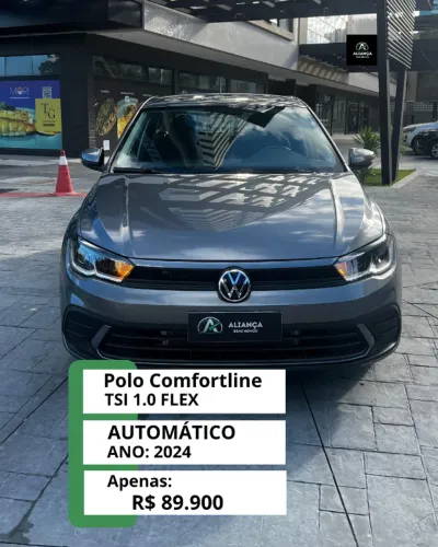 Volkswagen Polo Comfortline TSI 1.0 Flex 12V Aut. 2024