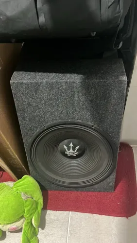 Subwoofer rex 15 polegadas caixa slim
