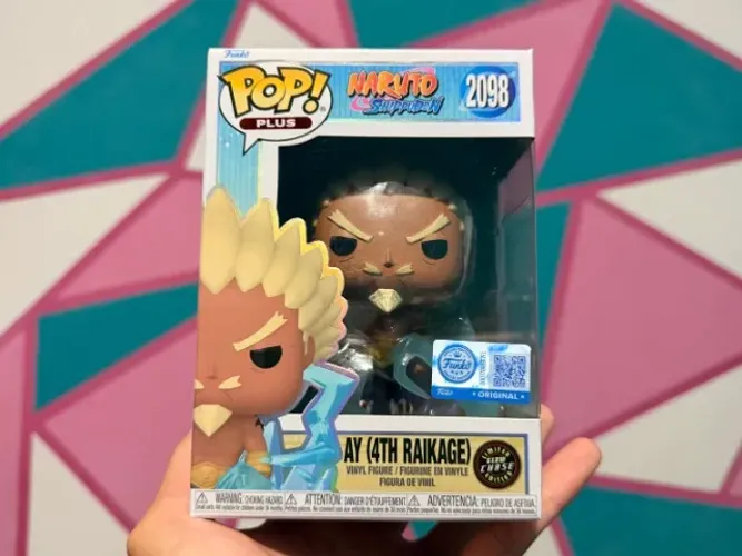 RARO Funko Pop Raikage 2098 BRILHA NO ESCURO CHASE