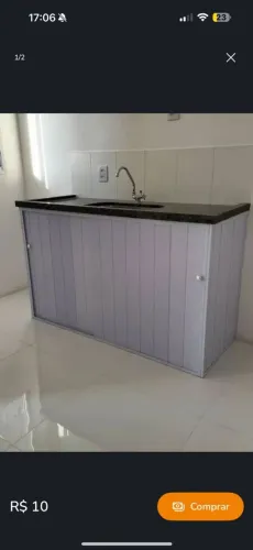 Armário pra pia em pvc 