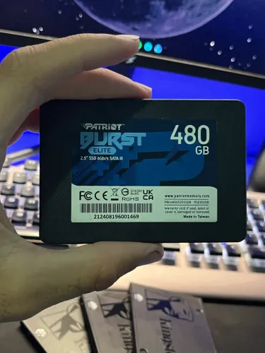 SSD 480GB - 100% de Saúde