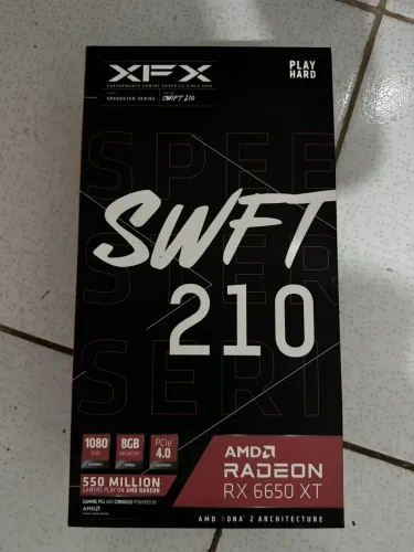 Placa de vídeo Rx6650 xt 8gb