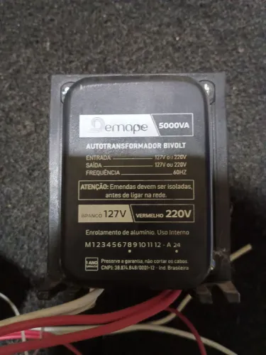 Transformador bivolt para ar condicionado 