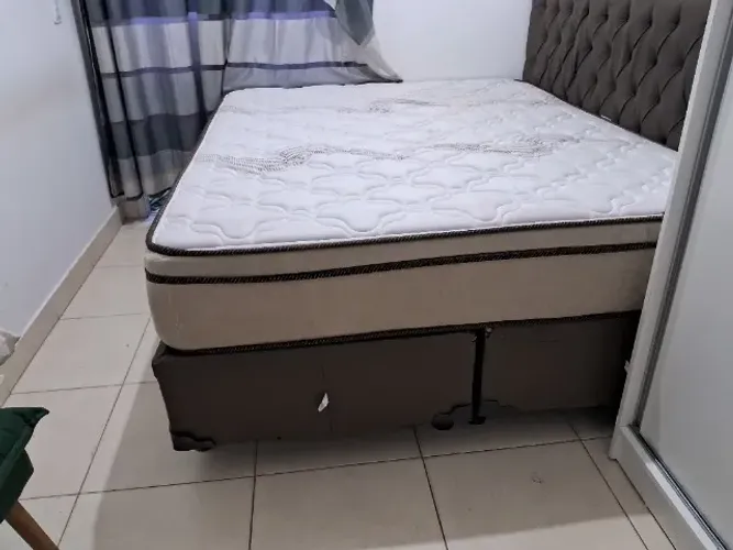 Cama Box com colchão CASTOR