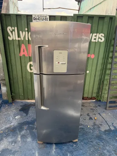 Geladeira Brastemp inox 437 litros combino entrega