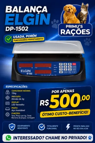 balança digital 15kg