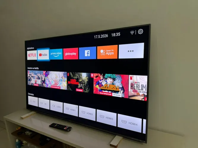 Smart tv 4k 60 polegadas 