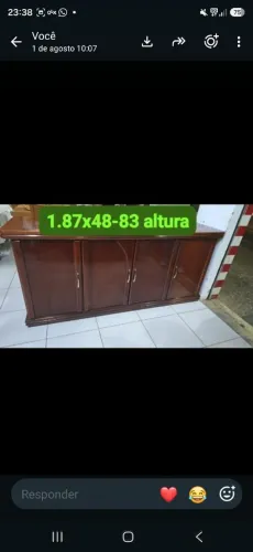 BUFFET DE MADEIRA