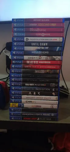 Jogos ps4 apenas venda valores na descrição