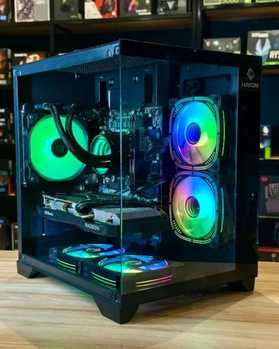 (LOJA FÍSICA) Pc Gamer i5 12400F + Rtx 6600 8gb / seminovo
