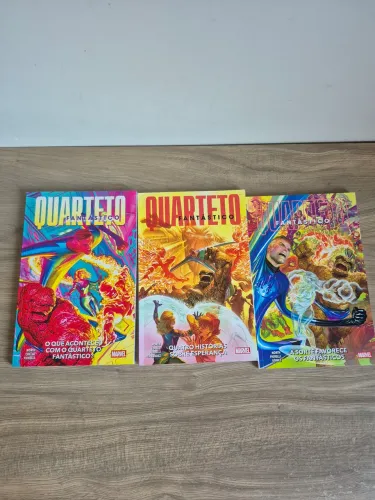 Quarteto Fantástico Vols.1, 2 e 4