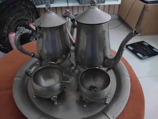 Lote de Prataria italiana antiquario