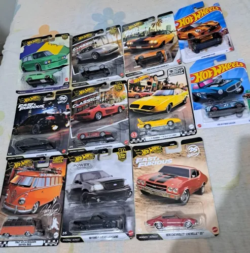 Lote hotwheels