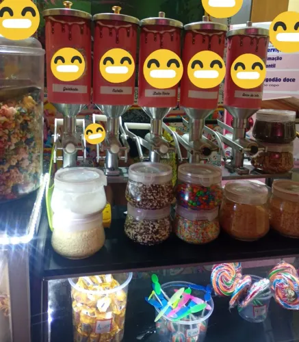 Máquina de churros e doceira para churros