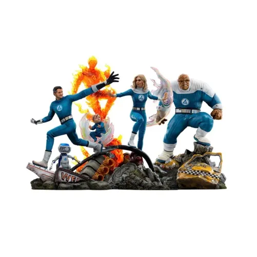 PACK FANTASTIC FOUR - 1/10 ART SCALE - IRON STUDIOS