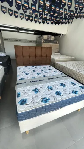 CAMA CASAL ESOUMA ORTOPÉDICA ORTOBOM