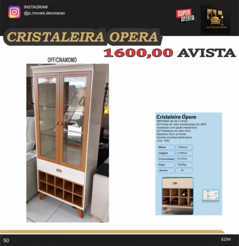 CRISTALEIRA OPERA