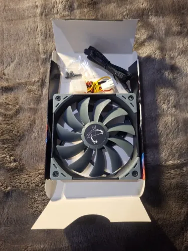 KIT 4 FANS KAZEFLEX 120MM 1200 RPM SEM PWM