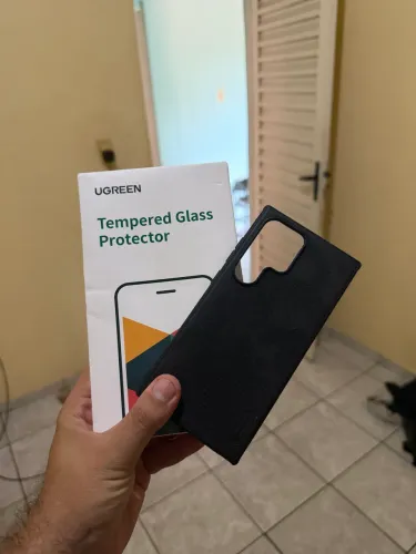 Case Nillkin Original + Película de Vidro Temperado UGREEN Original para Galaxy S24 Ultra