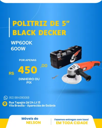 Politriz De 5? Black Decker WP600K 600W