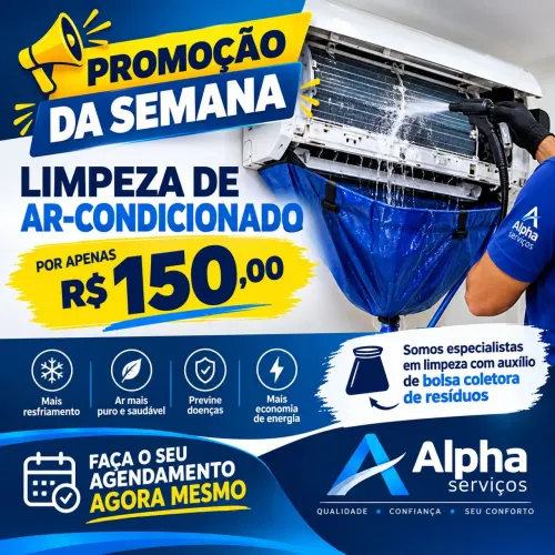 Limpeza de ar-condicionado