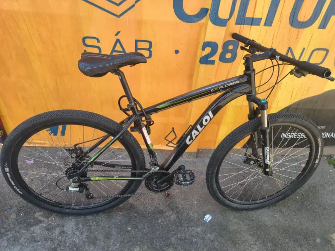 Bicicleta Caloi Explorer Aro 29 Semi Nova 