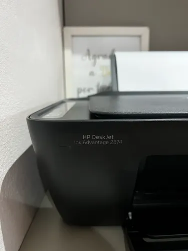 Impressora HP Deskjet 2874 nova na garantia