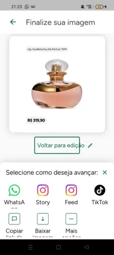 Perfume Lily da Boticário
