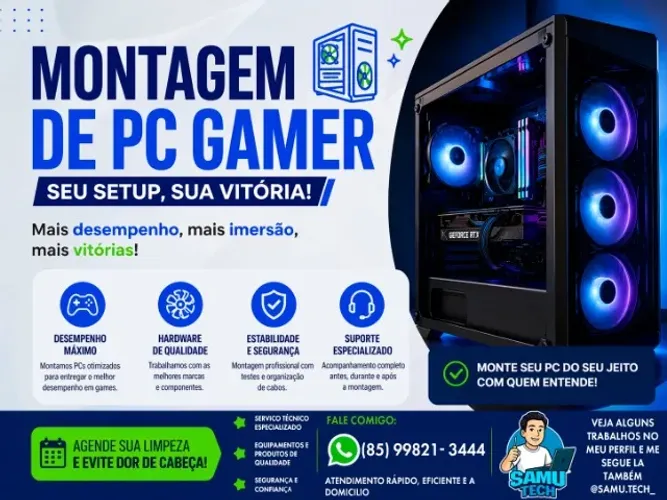Montagem de Pc Gamer