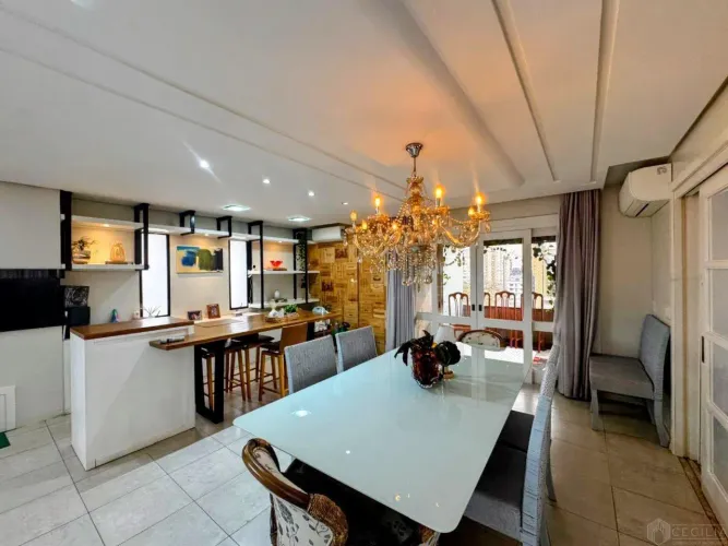 Apartamento Mobiliado à Venda no Centro de Canoas com espaço gourmet REF: 6068