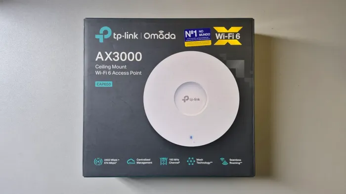 AP Tp-link Omada EAP650 V1.2 AX3000 Wi-Fi 6 Access Point