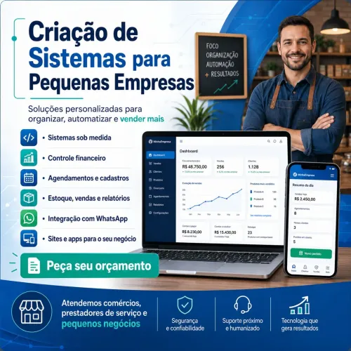 Criação de sistemas corporativos