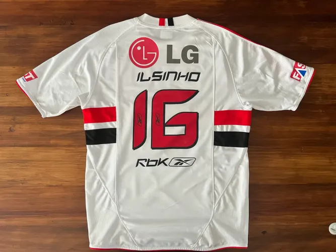 Camisa São Paulo 2006 de jogo Ilsinho 16