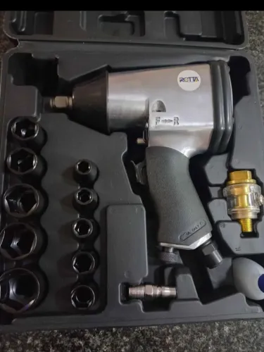 Parafusadeira pneumática encaixe de 1/2 polegada