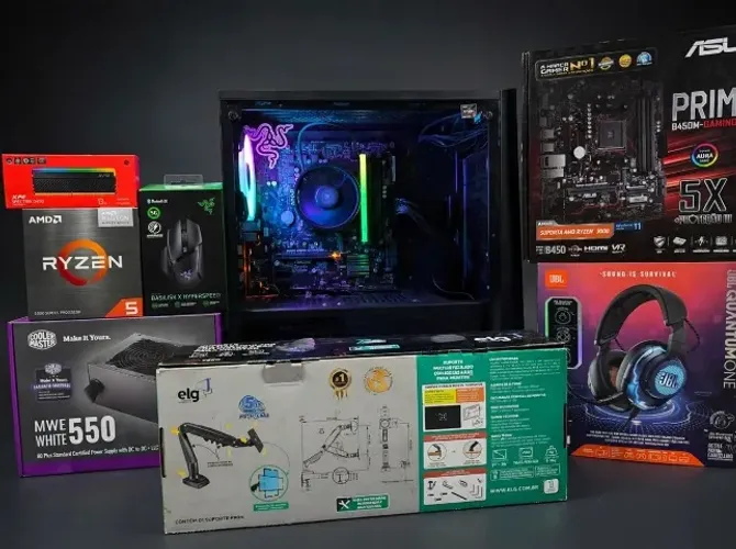 VENDO PC Gamer Completo + Monitor LG Ultrawide 29" | Ryzen 5 5600G | !!