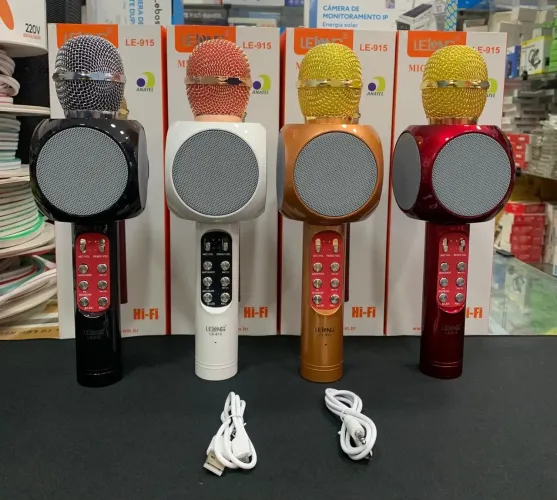 Microfone karaokê