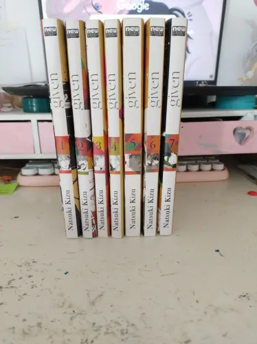 Mangas given vol 1 ao 7