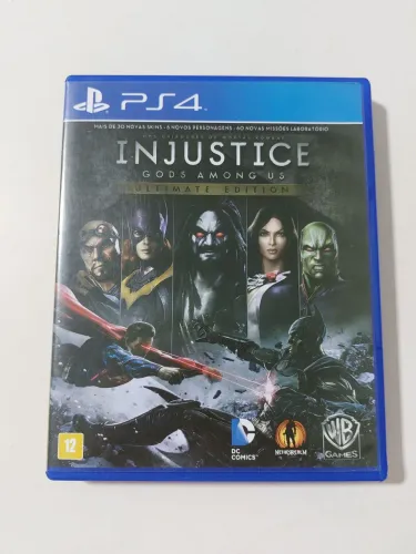 Injustice gods amoung us edição ultimate ps4 troco