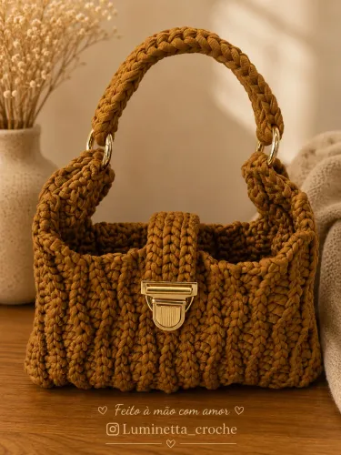 Bolsa de crochê 
