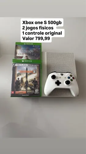 Xbox one s 500gb | parcelo | pego seu usado