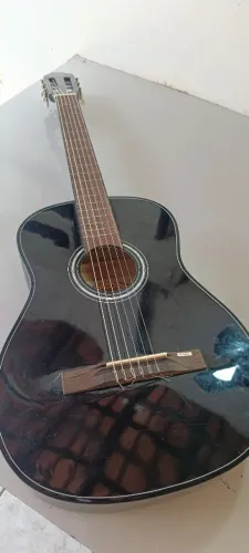 Violão Trigger V2 BK + CAPOTRASTE E ENCORDOADOR - Seminovo