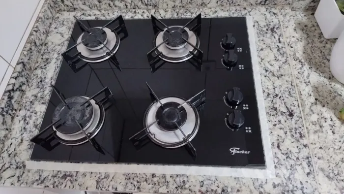 Fogão Cooktop Fisher 4 bocas